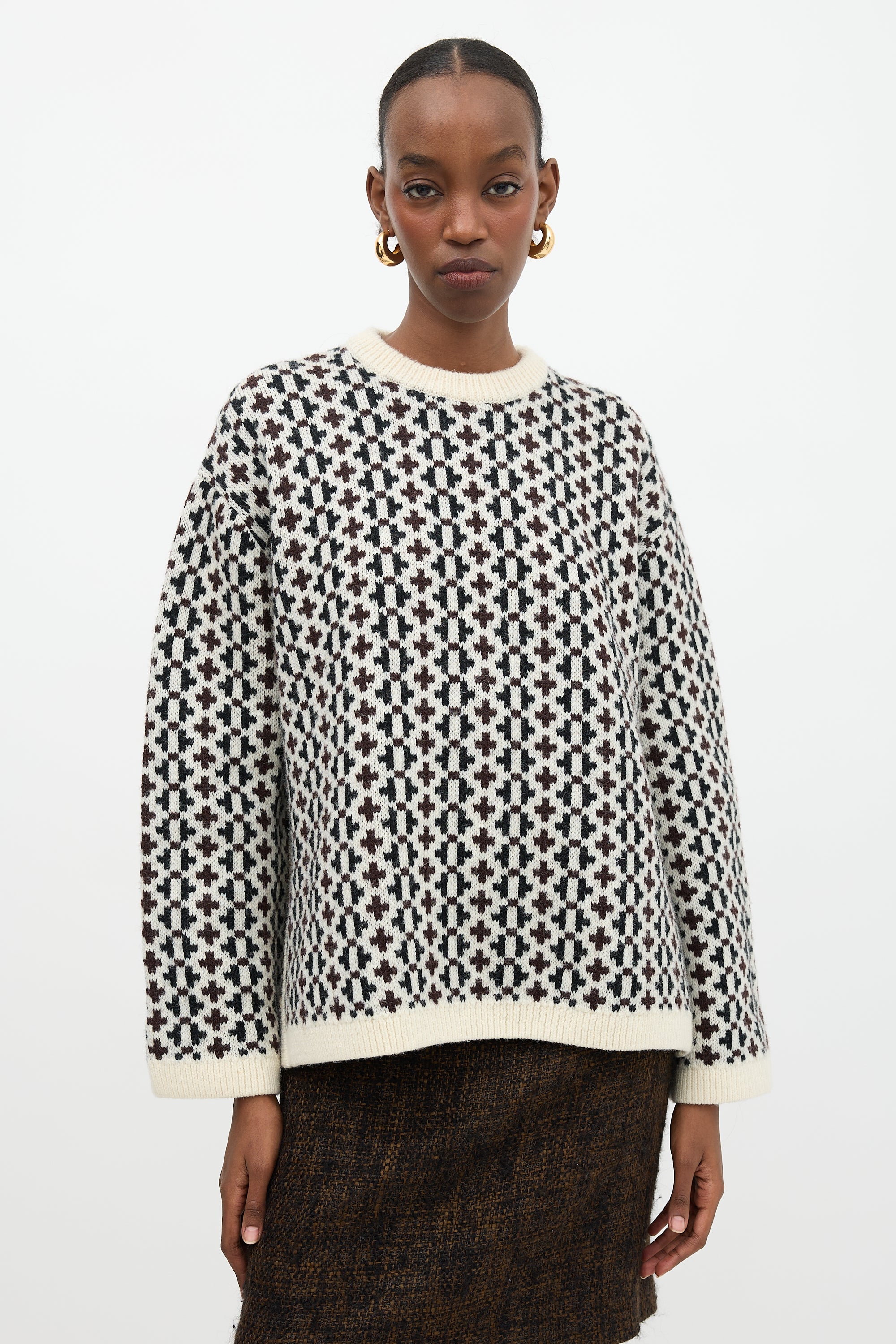 Toteme Wool Norwegian Knit Sweater