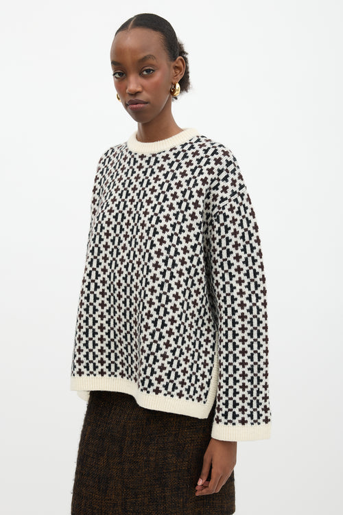 Toteme Wool Norwegian Knit Sweater