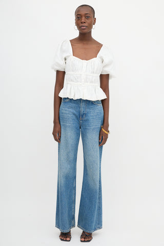 Ulla Johnson Linen Harley Top