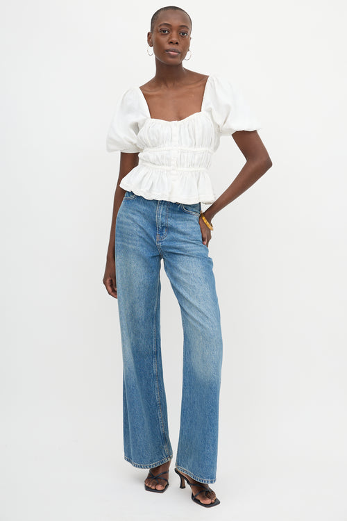 Ulla Johnson Linen Harley Top