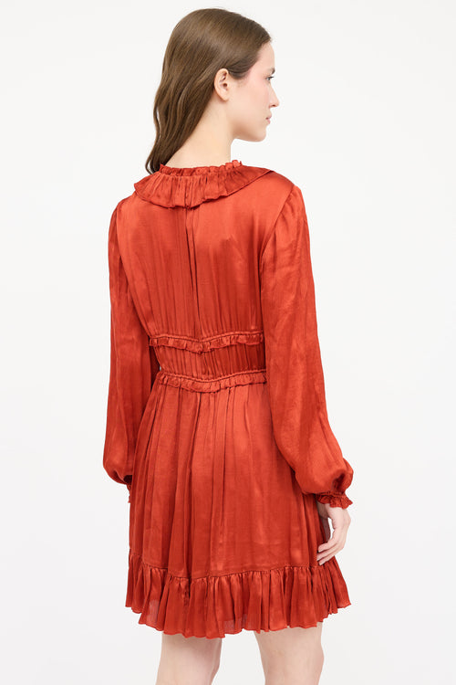 Ulla Johnson Ruffled Silk Mini Dress