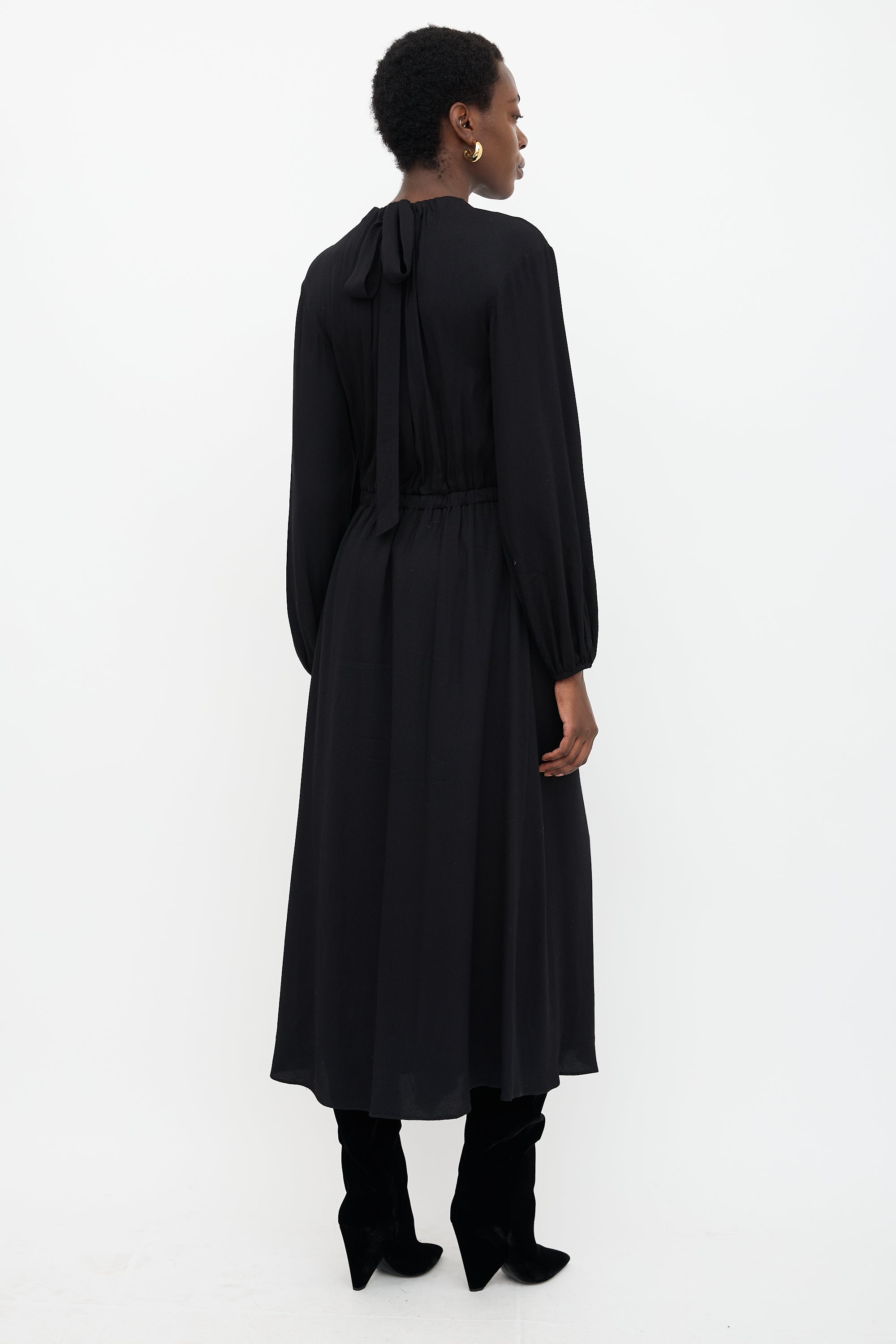 Ulla Johnson Ruched Asymmetrical Dress