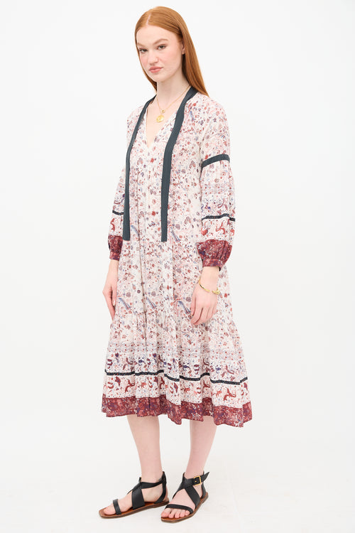 Ulla Johnson Silk Floral Isabetta Dress