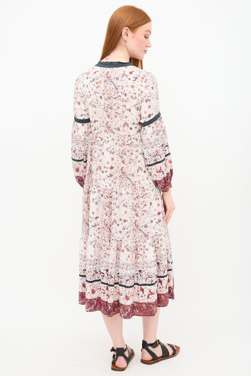 Ulla Johnson Silk Floral Isabetta Dress