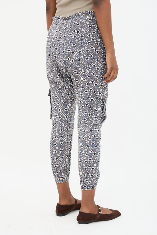 Ulla Johnson Silk Floral Jakarta Lounge Pant