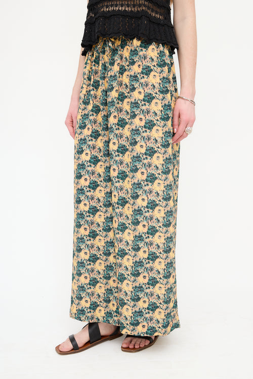 Ulla Johnson Silk Printed Sawyer Pant