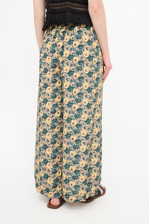 Ulla Johnson Silk Printed Sawyer Pant