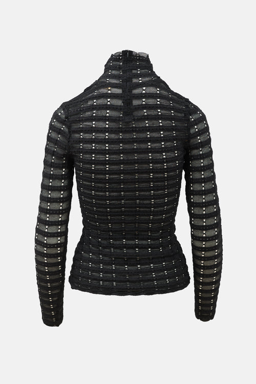 Ulla Johnson Smocked Eyelet Top