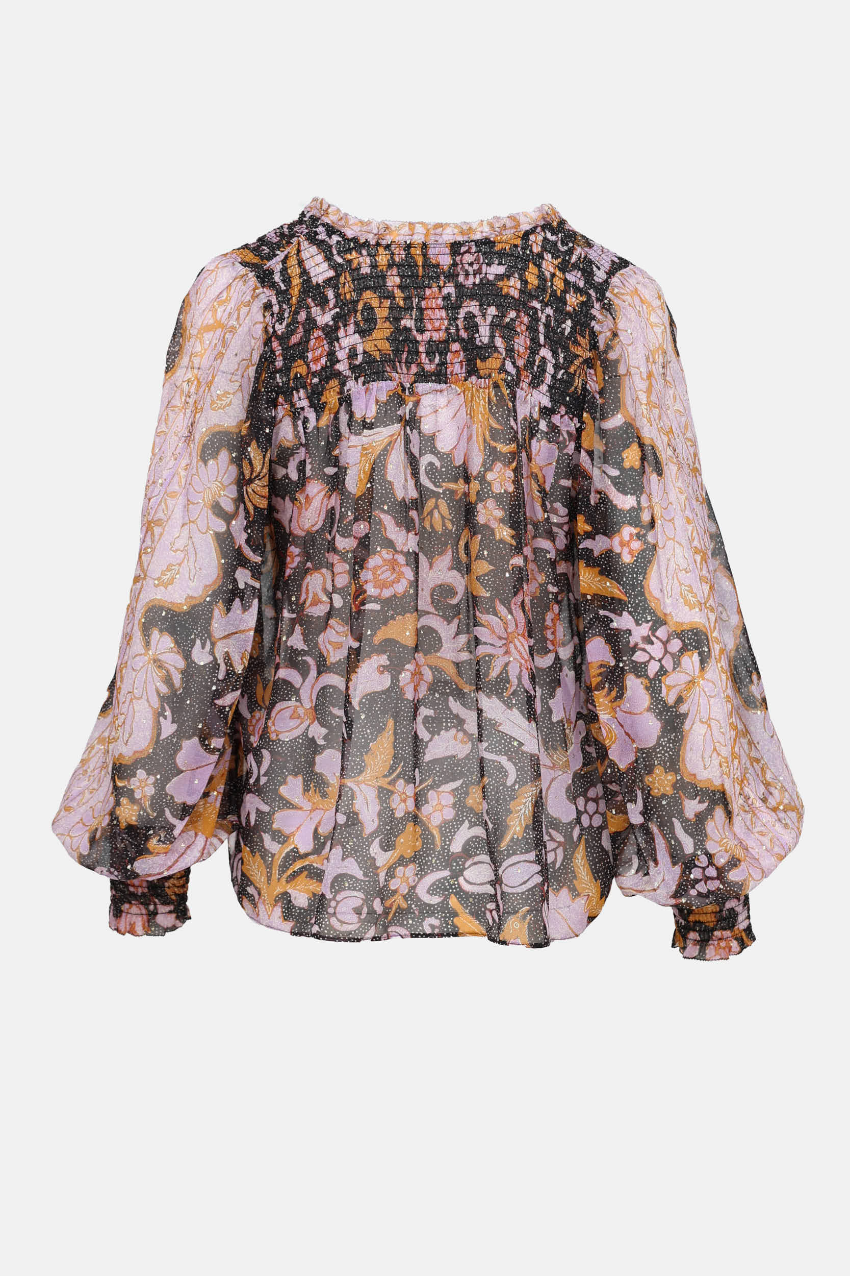 Ulla Johnson Printed Long Sleeve Top