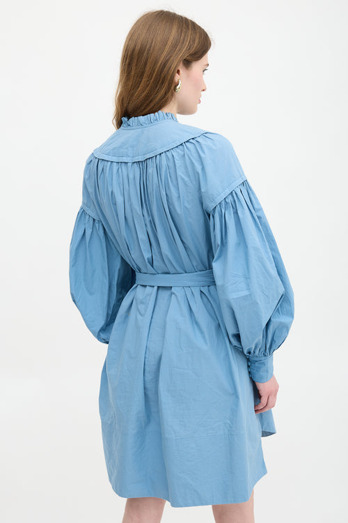 Ulla Johnson Belted Ruffle Dress