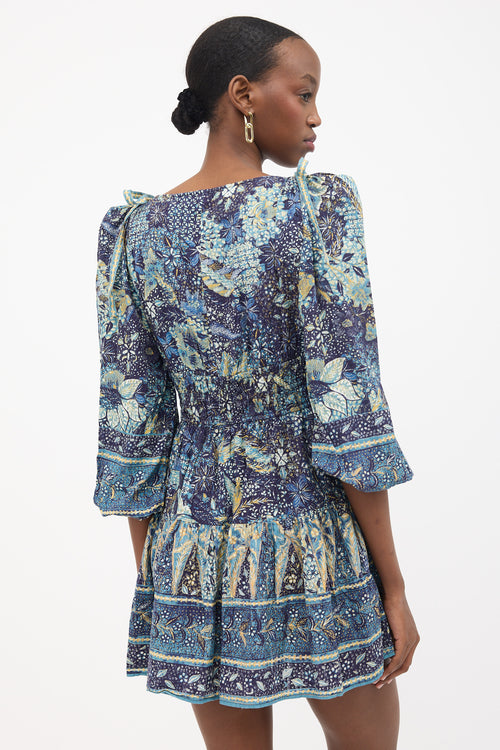 Ulla Johnson Printed Anika Mini Dress