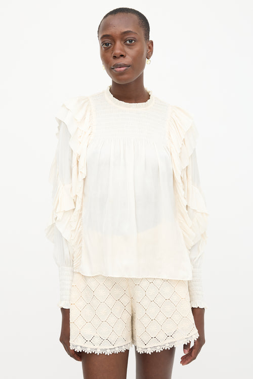 Ulla Johnson Satin Jessamine Blouse