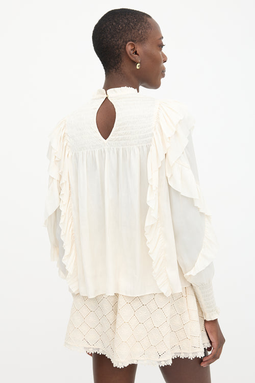 Ulla Johnson Satin Jessamine Blouse