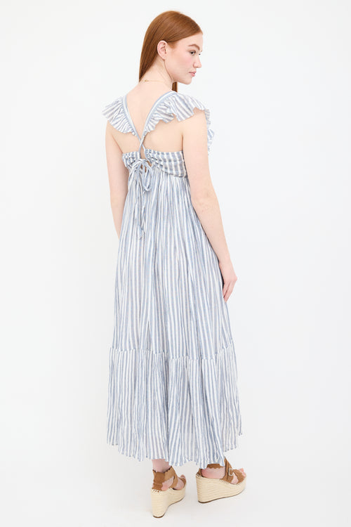 Ulla Johnson Striped Long Dress