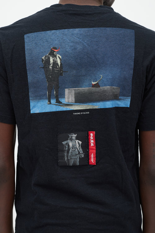Undercover Black & Multicolour Throne Of Blood T-Shirt