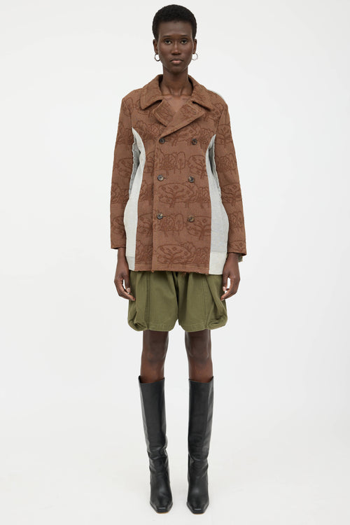 Undercover AW03 Textured Panel Blazer