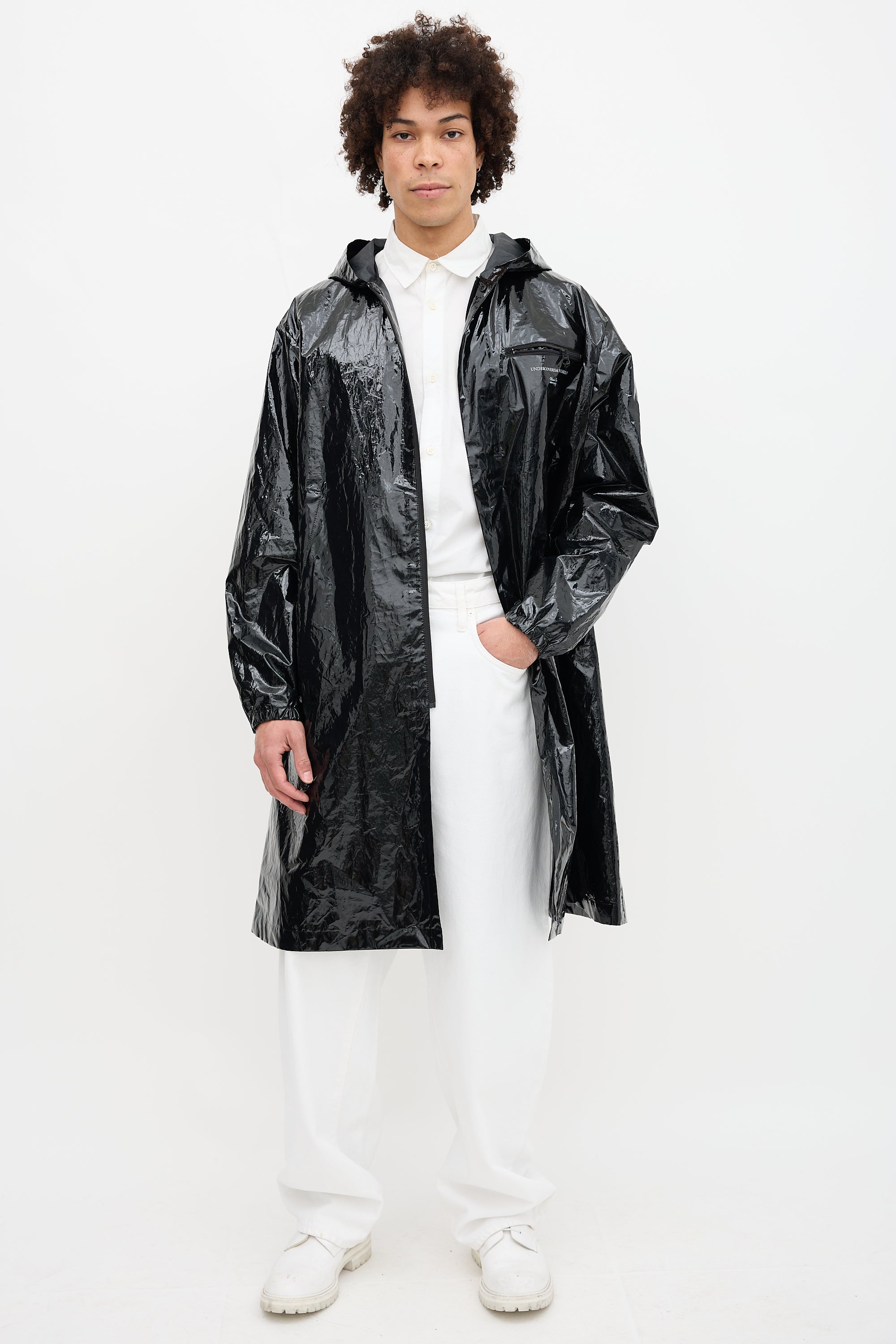 Undercover PVC Packable Logo Parka