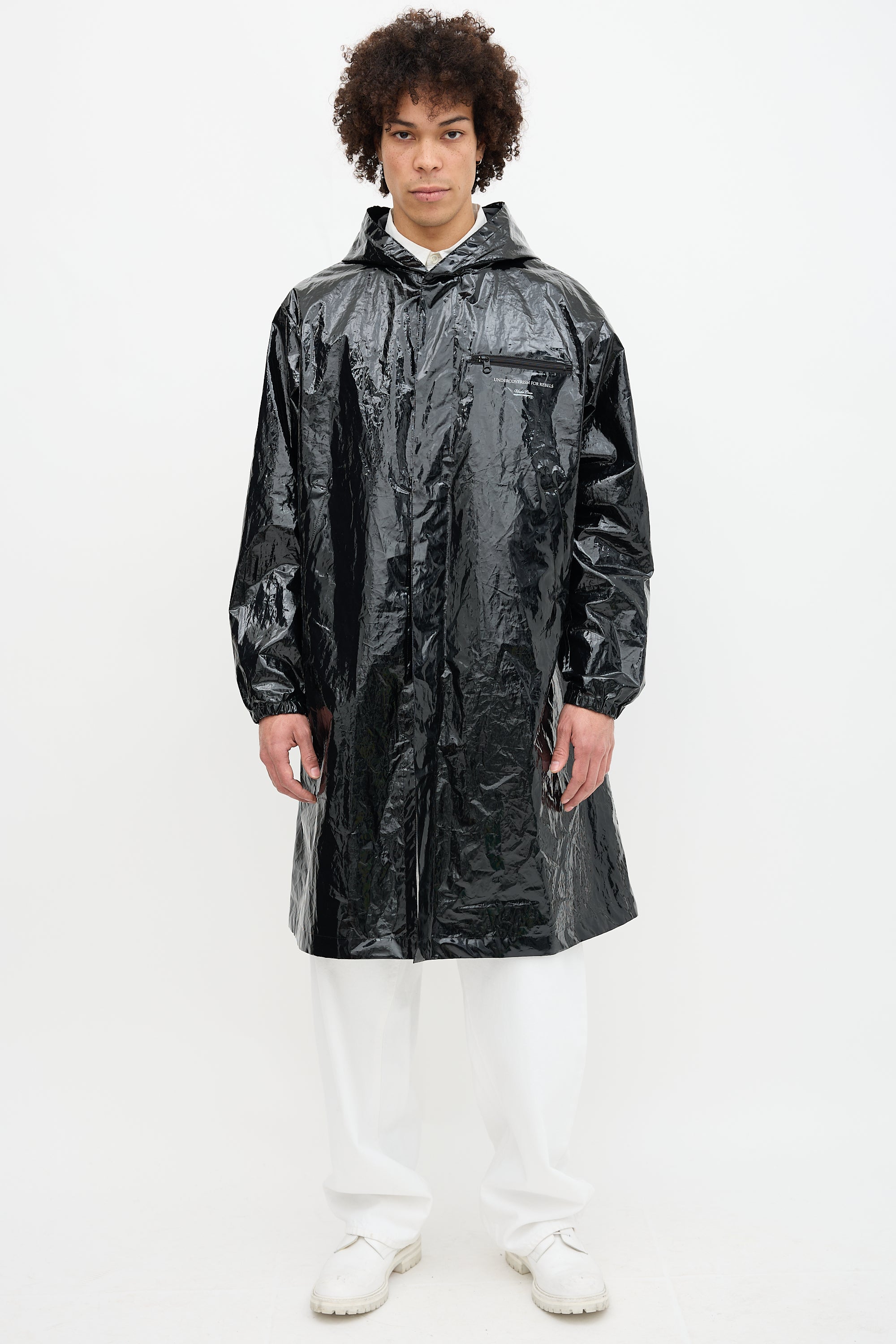 Undercover PVC Packable Logo Parka