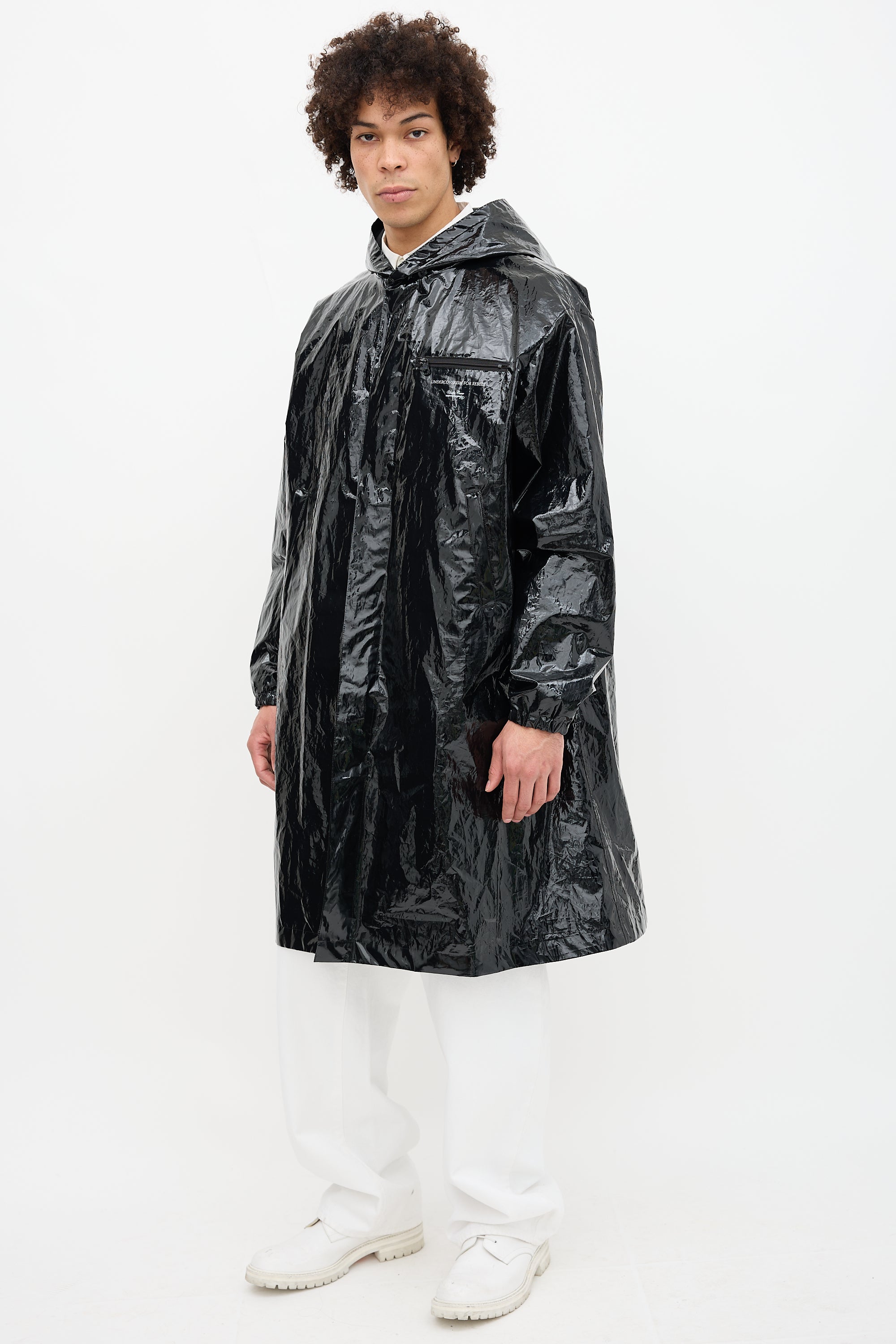 Undercover PVC Packable Logo Parka