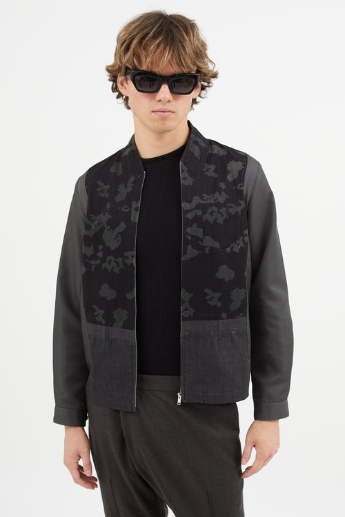 Undercover Spring 2001 Chaotic Discord Black & Grey Camo Jacket