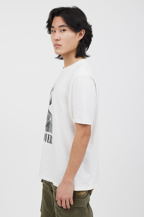 Undercover White Angel & Devil Logo T-shirt