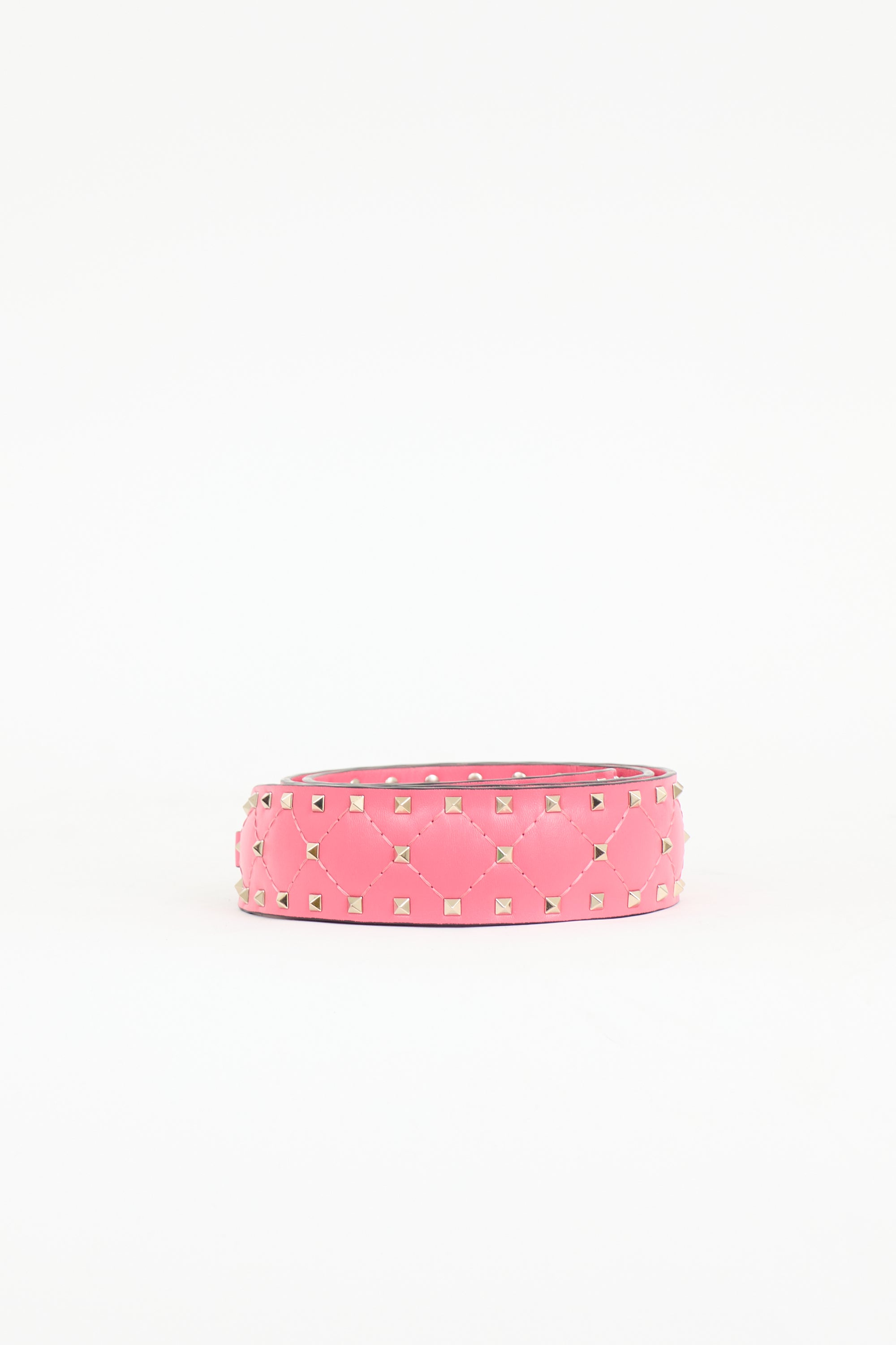 Valentino Leather & Rockstud Bag Strap