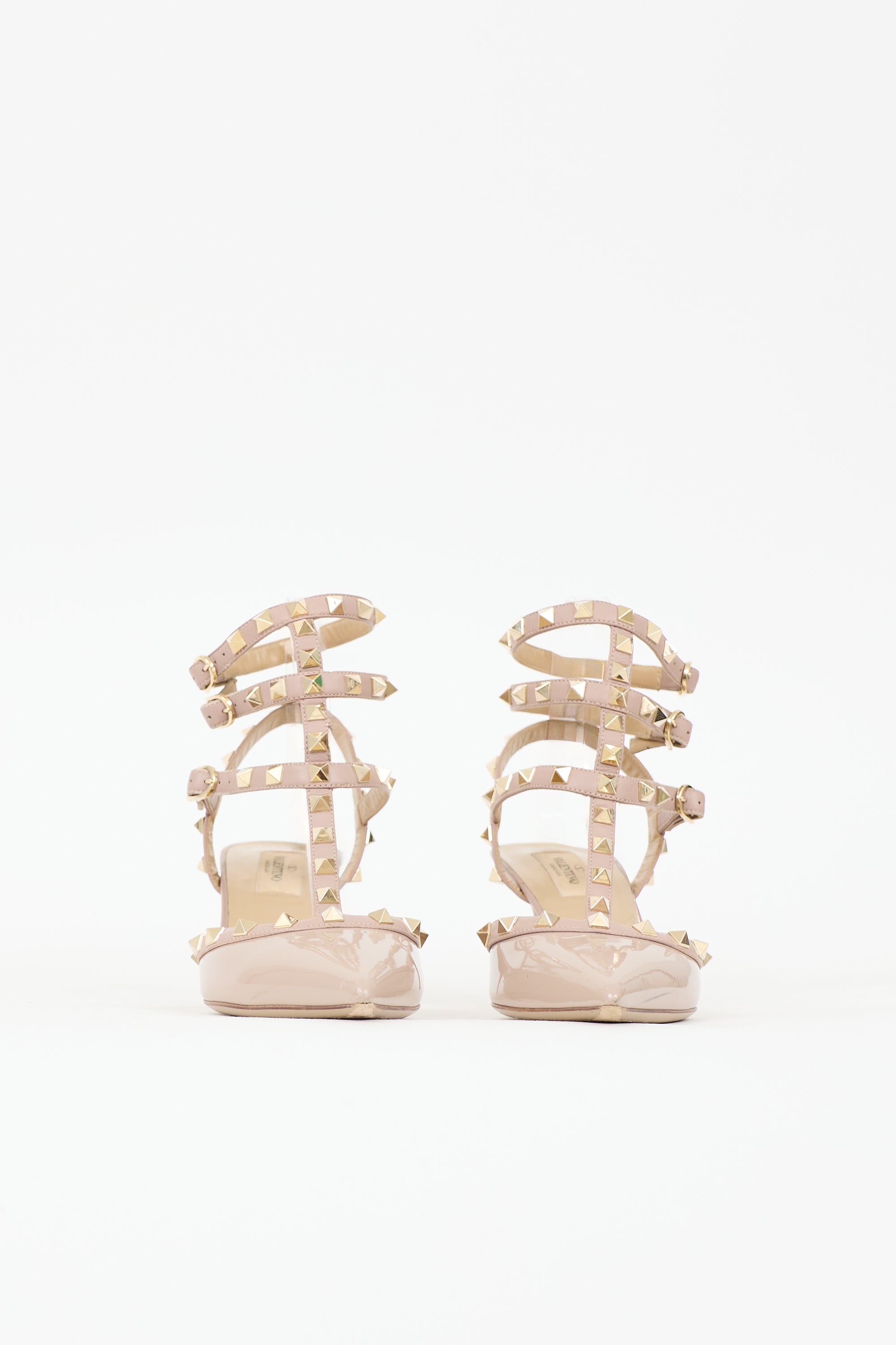 Valentino Patent Rockstud Heel