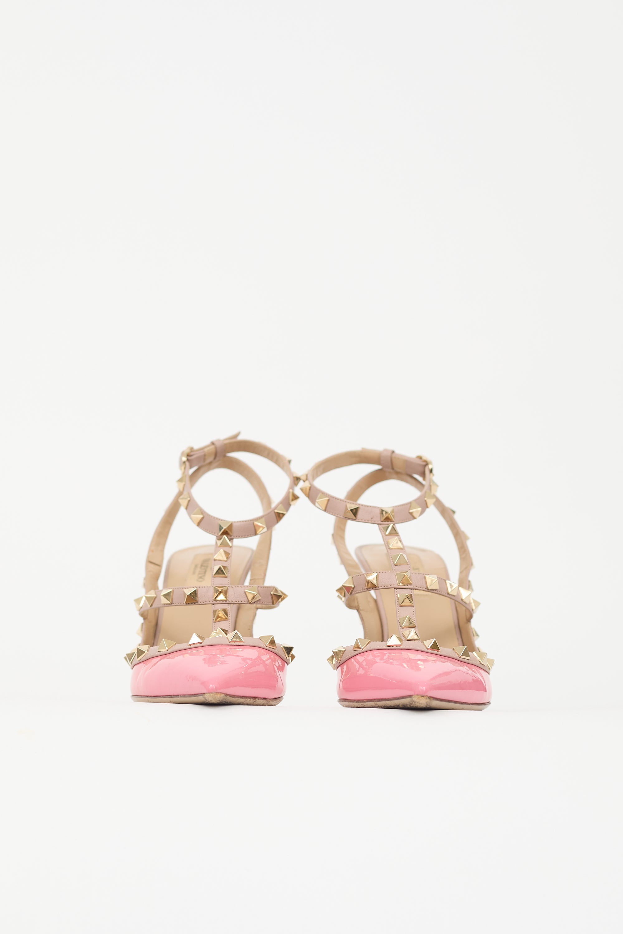 Valentino Patent Leather Rockstud Pump