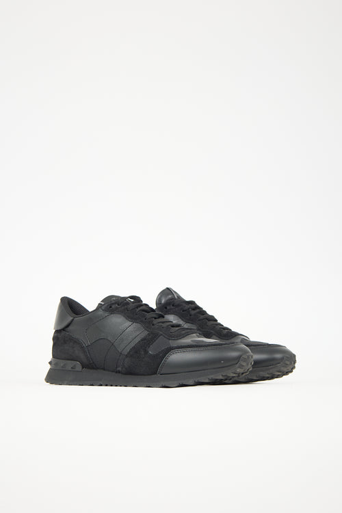 Valentino Leather Rockrunner Sneaker
