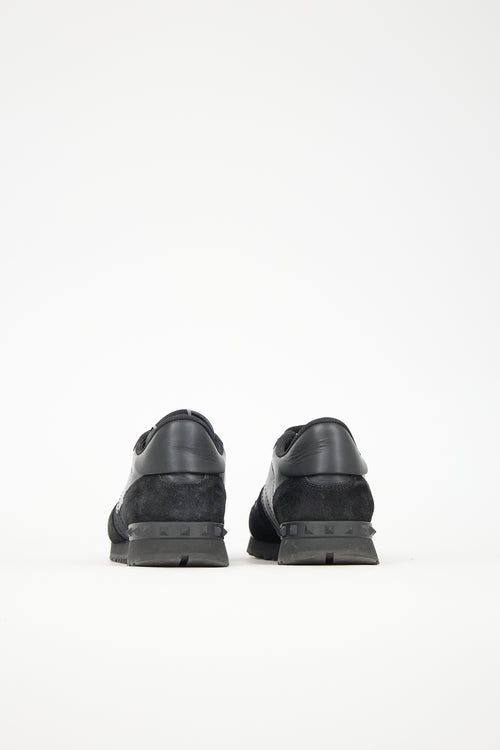 Valentino Leather Rockrunner Sneaker