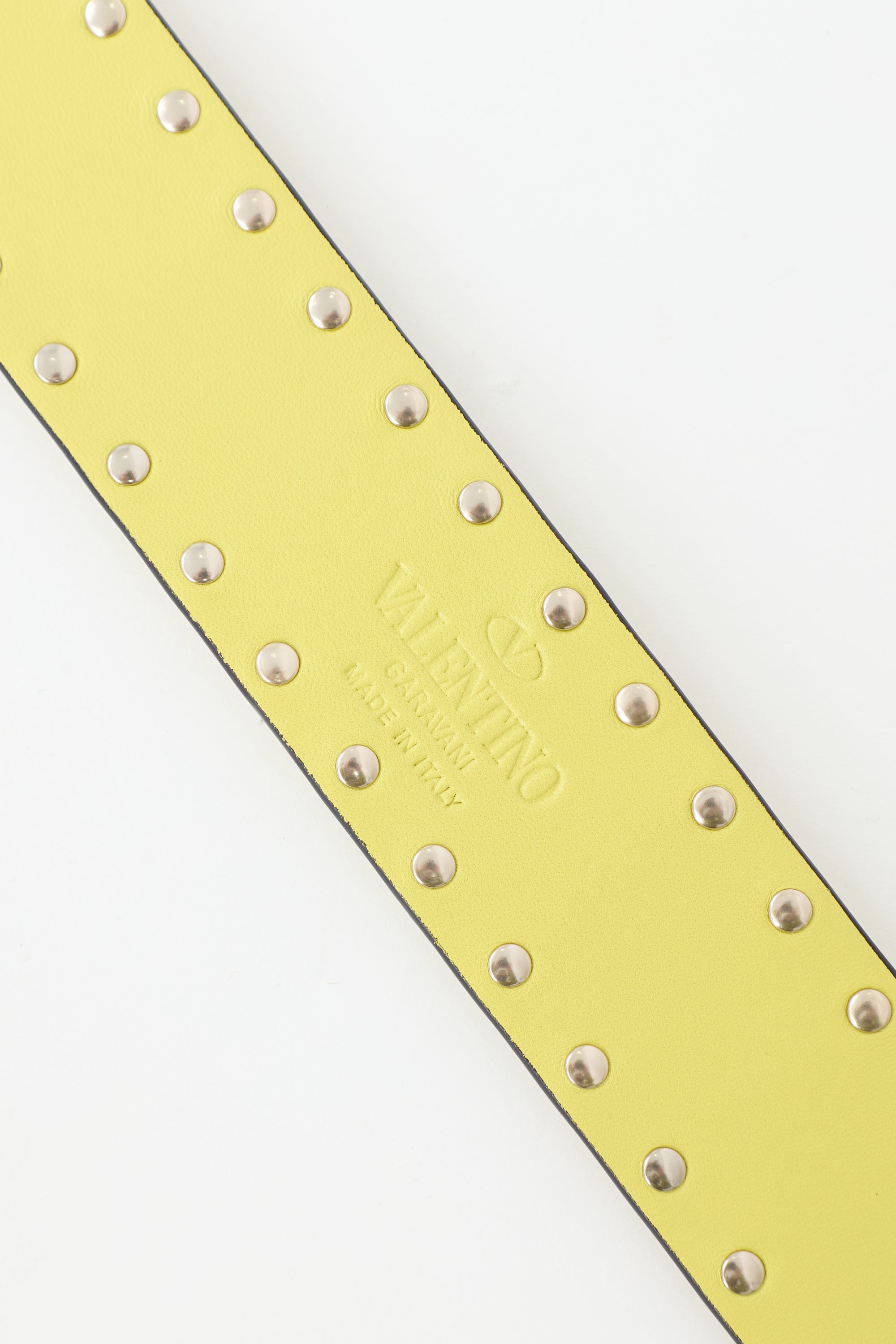 Valentino Leather & Rockstud Bag Strap