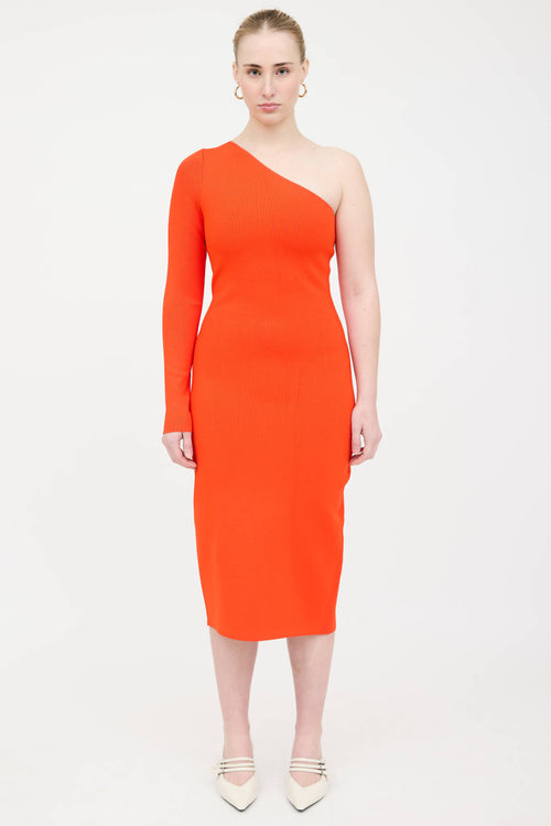 Victoria Beckham Body Asymmertical Dress