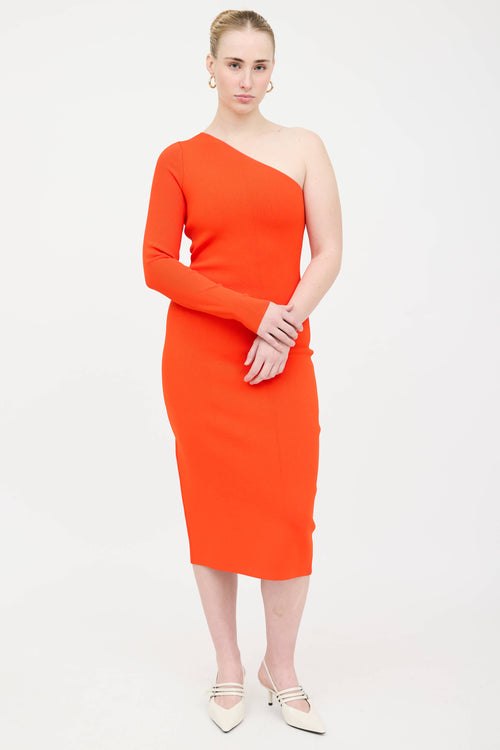Victoria Beckham Body Asymmertical Dress