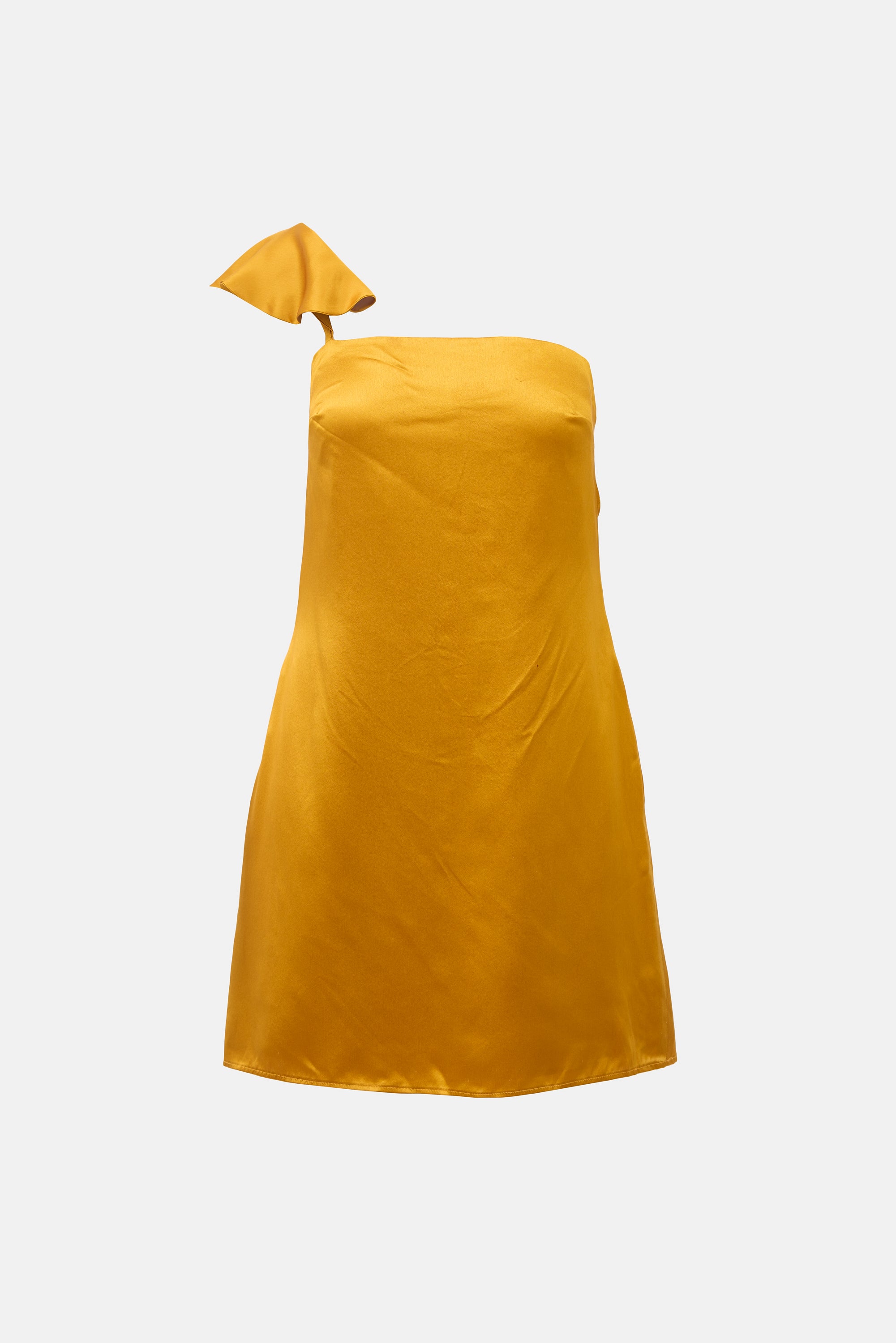 Versus Vintage Silk Satin Mini Dress
