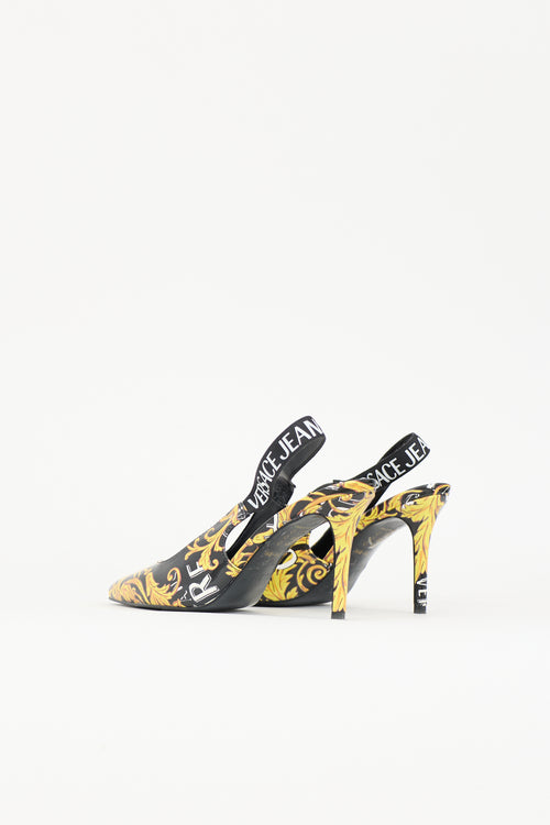 Versace Jeans Couture Logo Heel