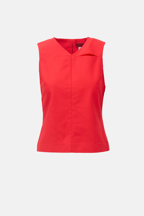Versus Vintage Cut Out Top