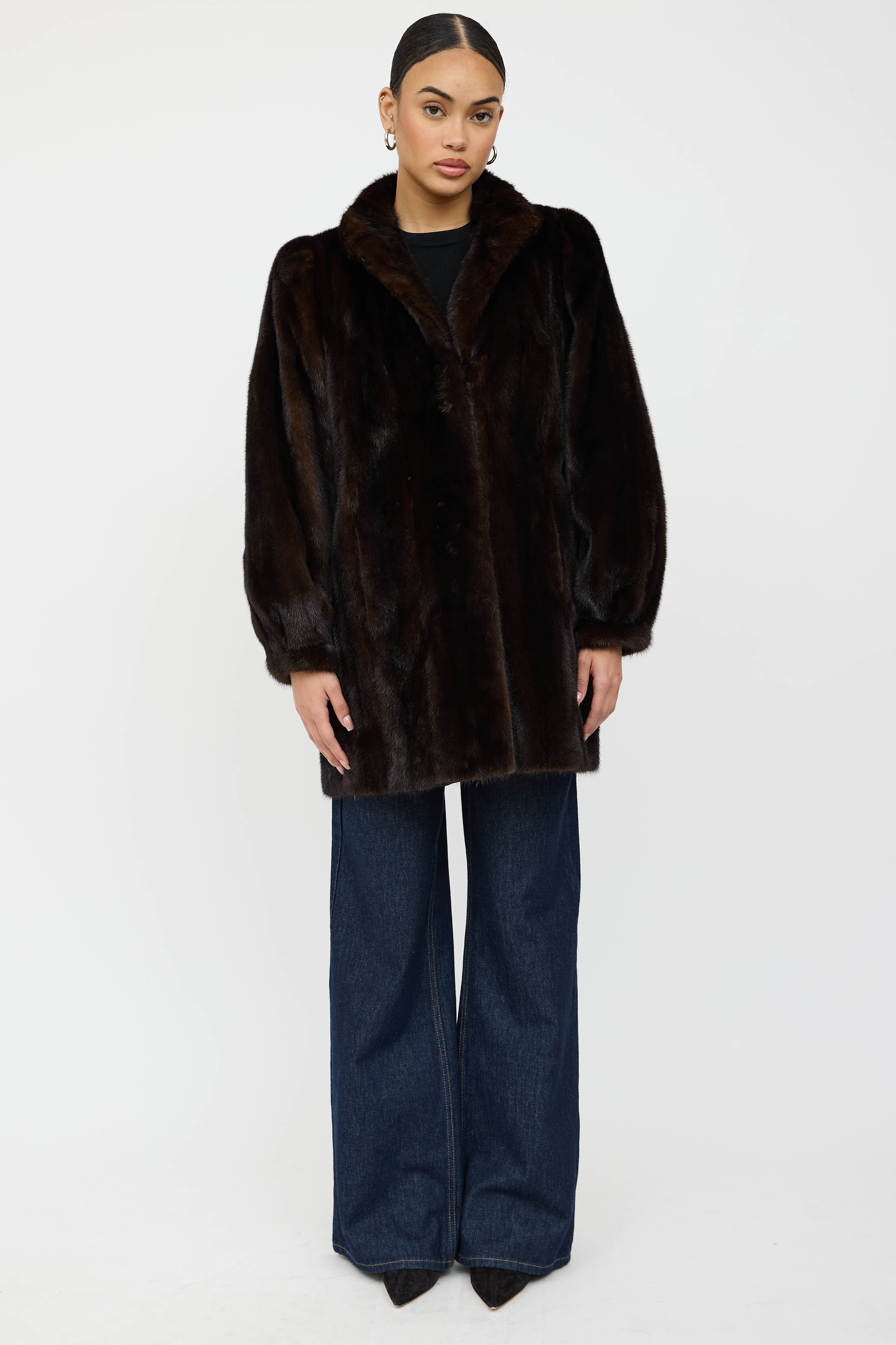 VSP Archive Collared Fur Jacket