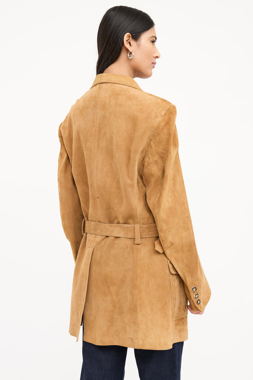 VSP Archive Suede Belted Jacket