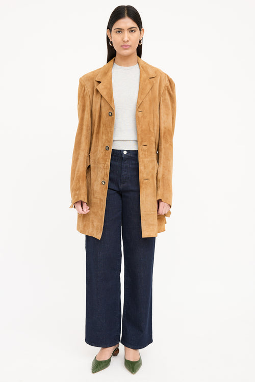 VSP Archive Suede Belted Jacket