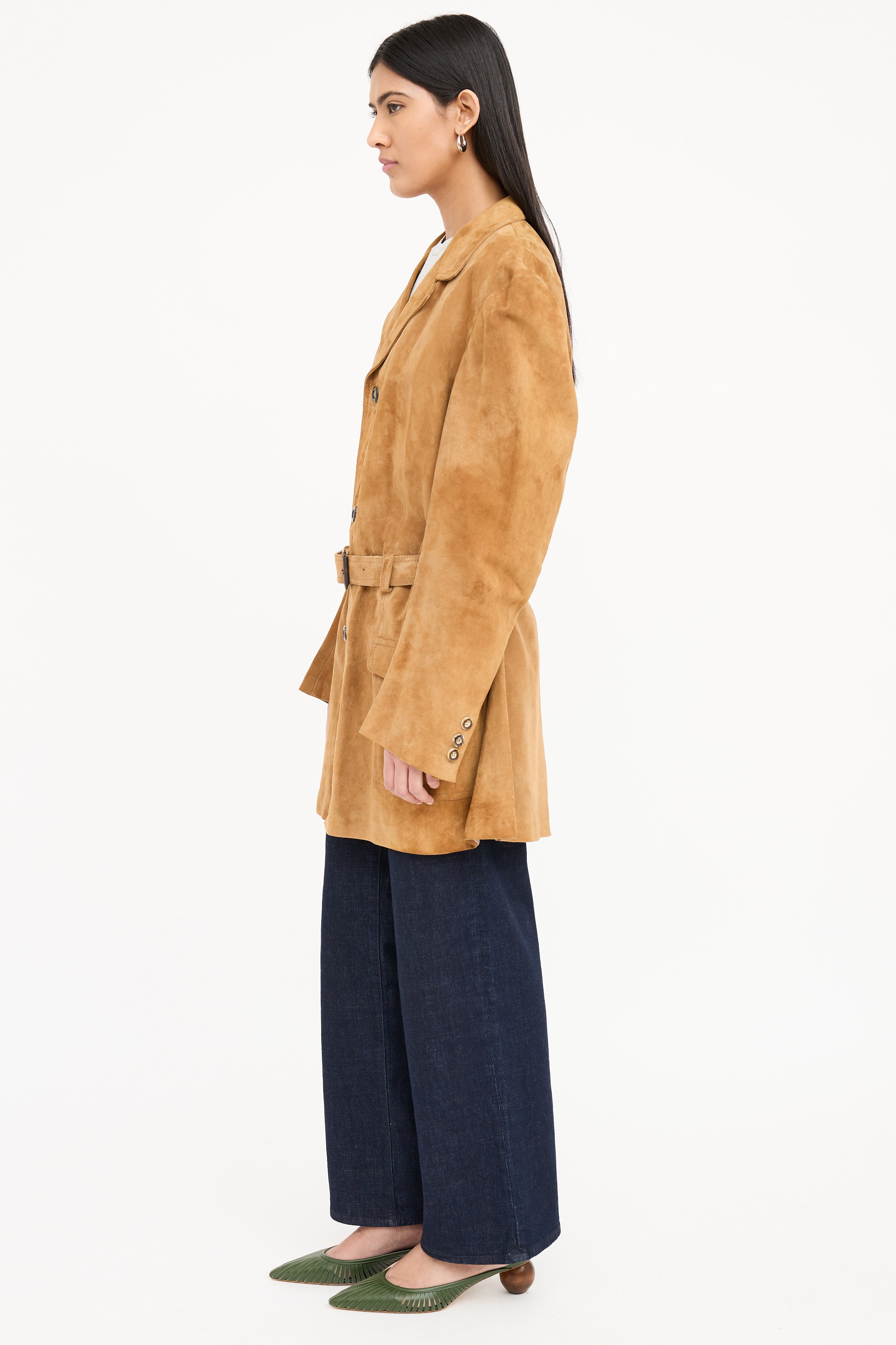 VSP Archive Suede Belted Jacket