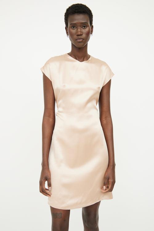 VSP Archive Champagne Short Sleeve Dress