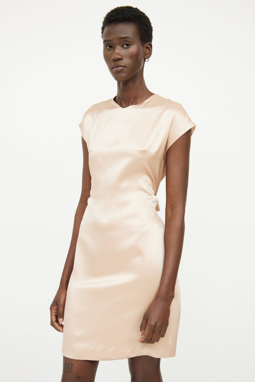 VSP Archive Champagne Short Sleeve Dress