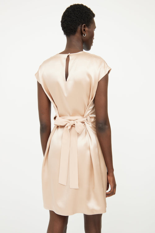 VSP Archive Champagne Short Sleeve Dress