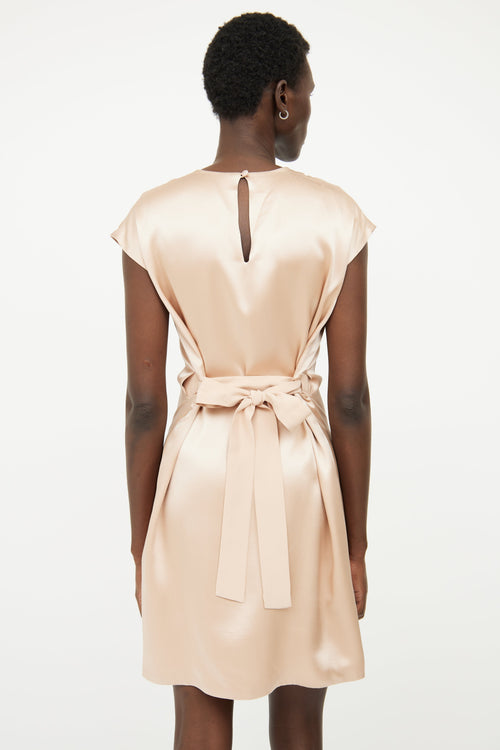 VSP Archive Champagne Short Sleeve Dress