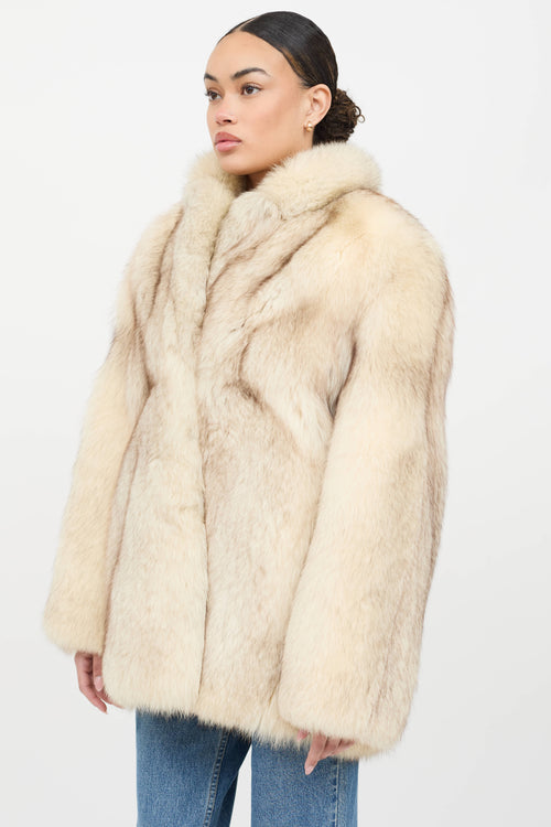 VSP Archive Marbled Fur Coat