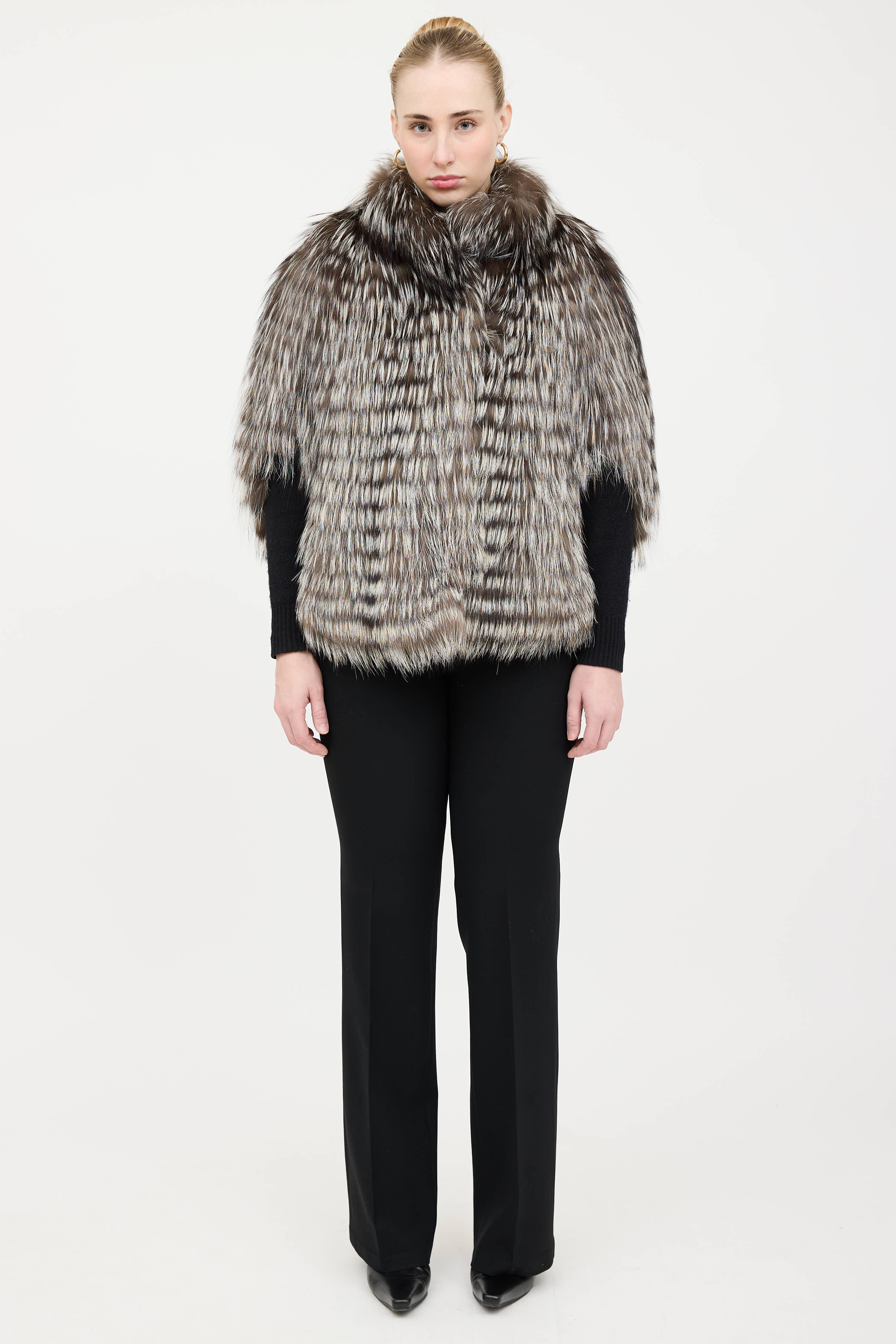 VSP Archive Fur Open Jacket