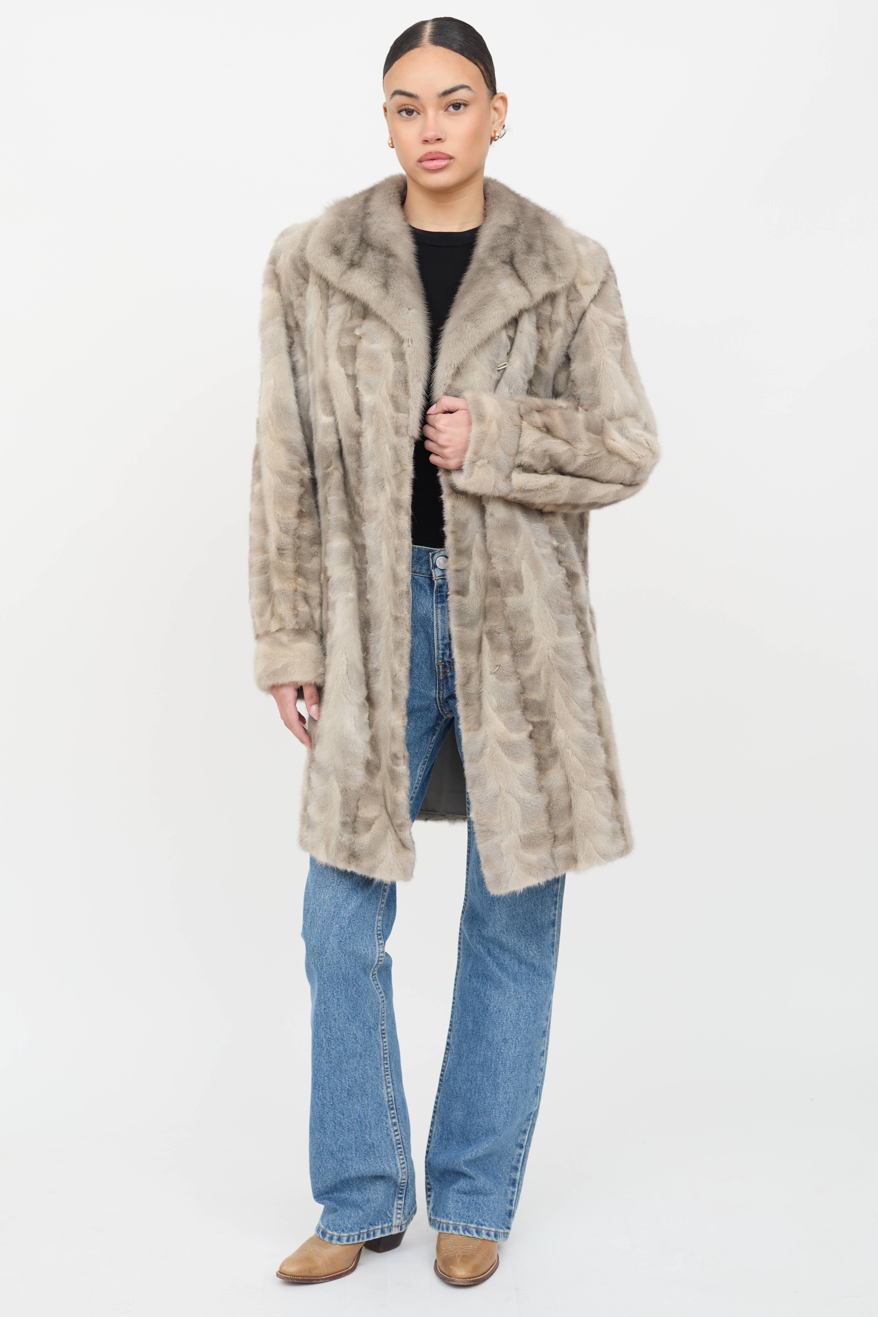 VSP Archive Mid Length Fur Coat