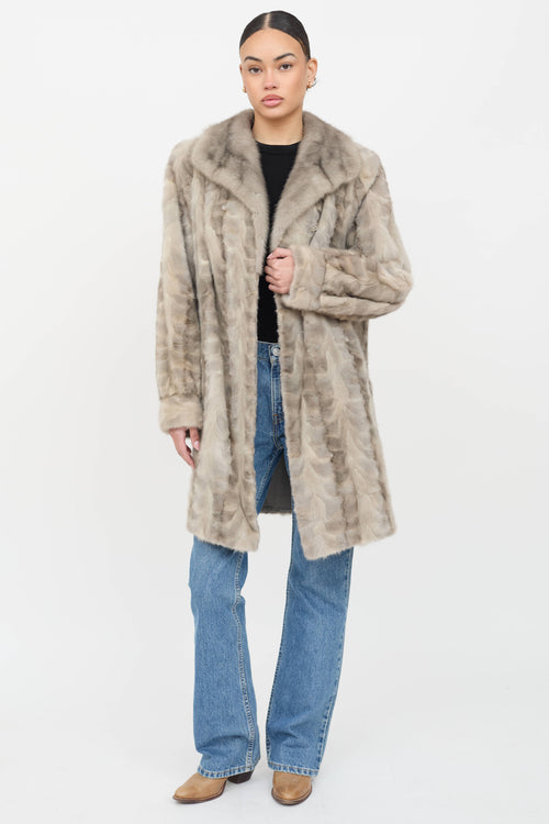 VSP Archive Mid Length Fur Coat