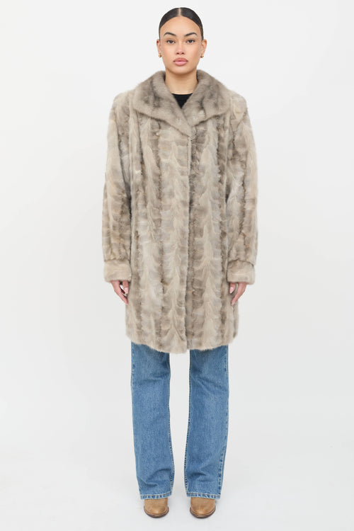 VSP Archive Mid Length Fur Coat