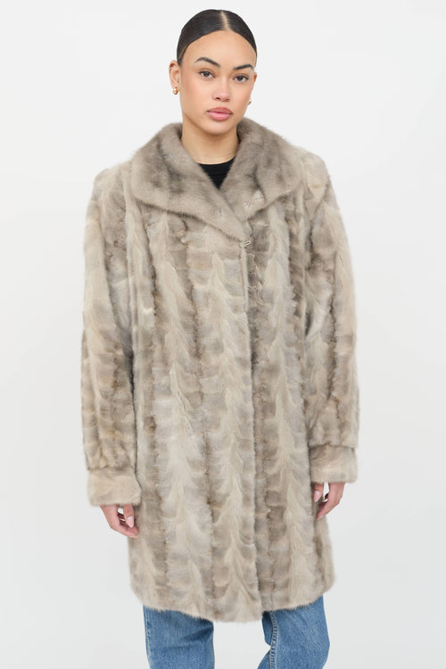 VSP Archive Mid Length Fur Coat